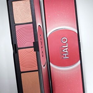 💗NIB💗 SMASHBOX ✨Pink Saturation✨ Halo Sculpt + Glow Face Palette With Vitamin E